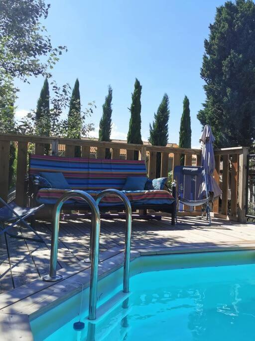 Maison Avec Piscine Dans Village Provencal. Courthézon Εξωτερικό φωτογραφία