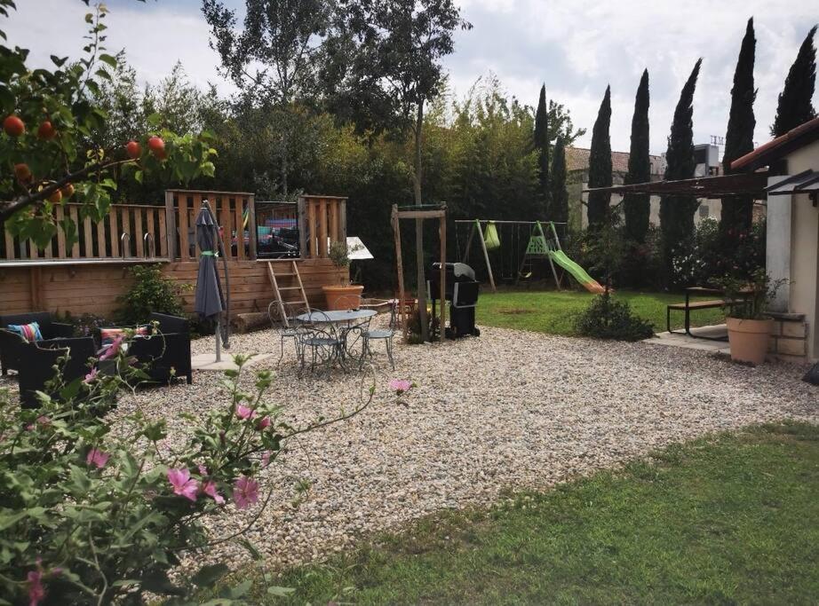 Maison Avec Piscine Dans Village Provencal. Courthézon Εξωτερικό φωτογραφία
